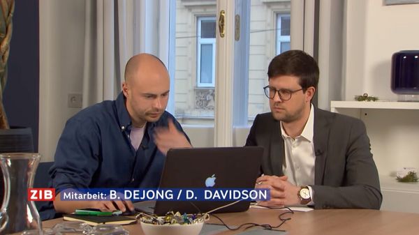 Dr. Peschel im Fernseh-Interview